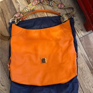 Dooney & Bourke  Orange Leather Women's Bag